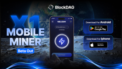 blockdag's-x1-miner-app-sets-industry-ablaze:-presale-hit-$48.8-million-amidst-key-developments-in-solana-and-stellar