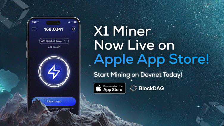 crypto-gold-rush-detected!-100k-users-power-up-with-blockdag's-x1-miner-app,-defying-bitcoin-and-litecoin-woes